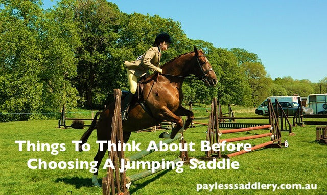 Things To Think About Before Choosing A Jumping Saddle