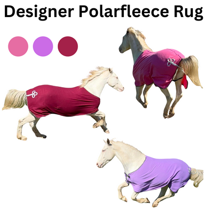 Designer- Vibrant Colours Anti pilling Polar fleece Horse Rug
