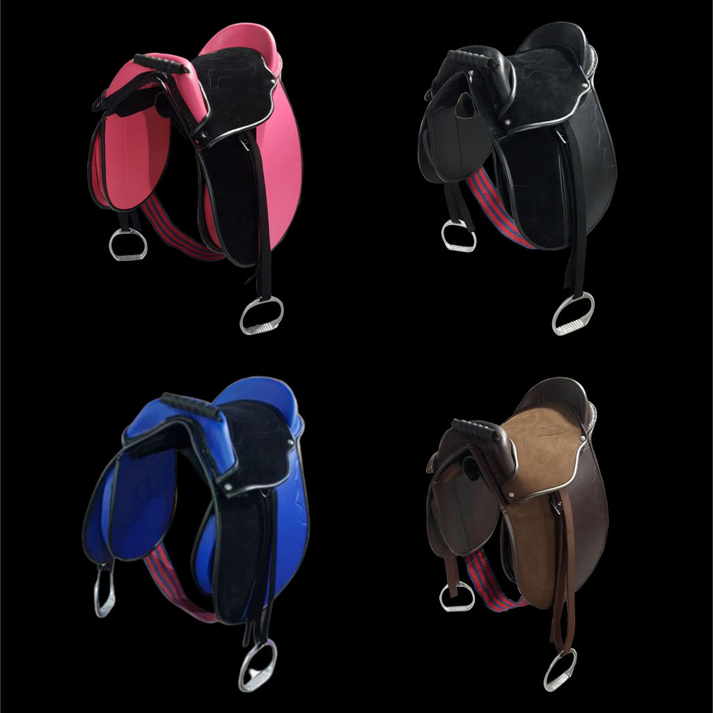 Kids PONY PAD / Cub Saddle complete with stirrups, girth & Straps