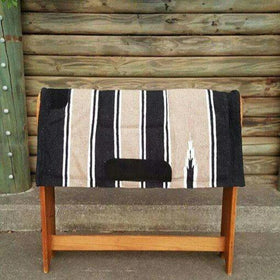 Beige-Navajo Print–Padded  Saddle Pad With Fleece Linning