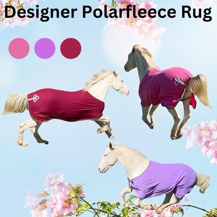 Designer- Vibrant Colours Anti pilling Polar fleece Horse Rug