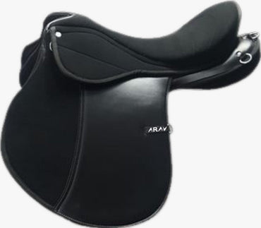 CHANGEABLE GULLET- Endurance English Saddle-  With 4 Gullet set - Size 16/17/18