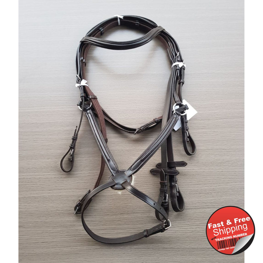 Mexican Brown Leather Bridle