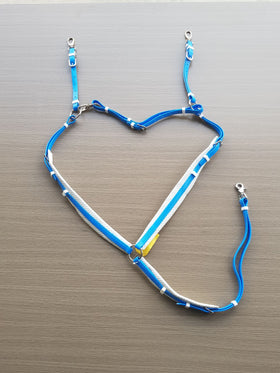 PVC-Blue-White-Padded Breastplate