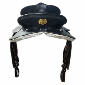 Black-Leather-Half Breed-Swinging Fender Saddle