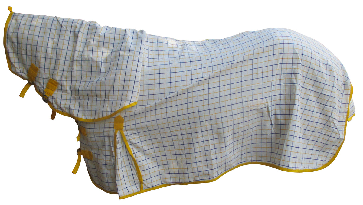 Yellow Blue Ripstop Yellow Check Cotton Ripstop Combo – Payless Saddlery